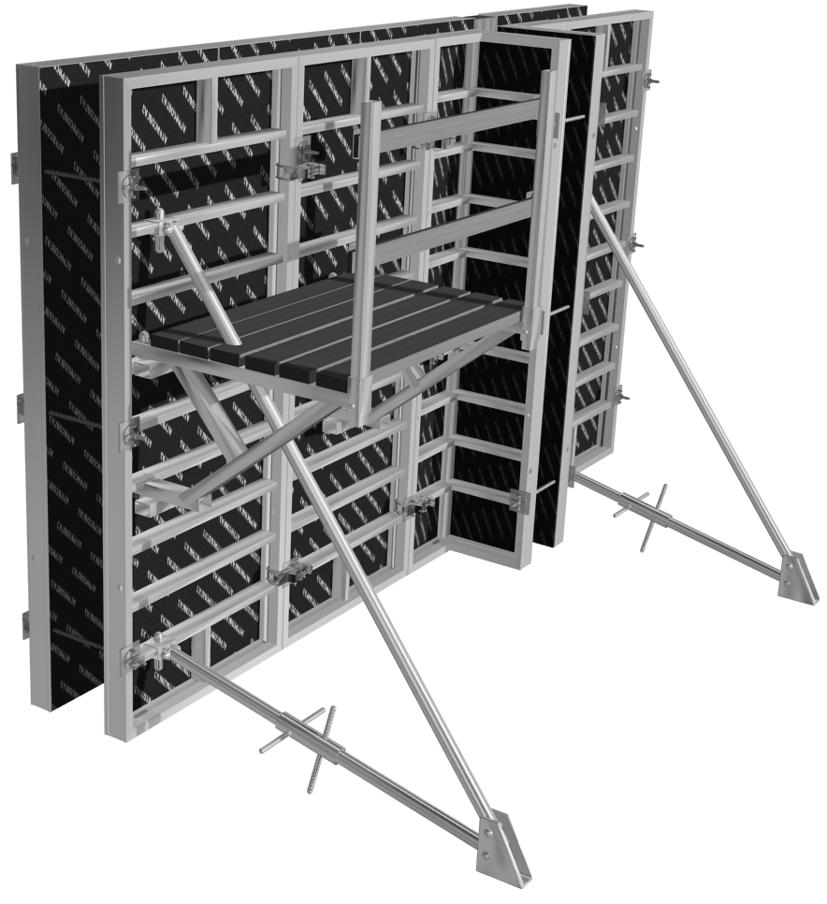 Комплект опалубки стеновой «научил ускорять»